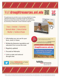 Drought Resources flyer